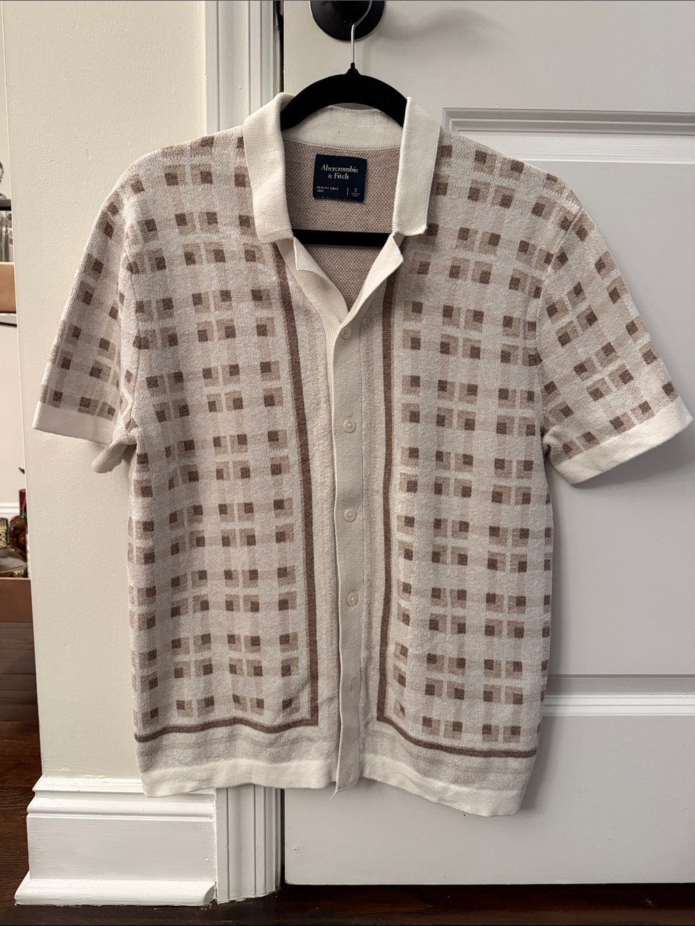 Abercrombie & Fitch Beige/Tan Mens Sweater
